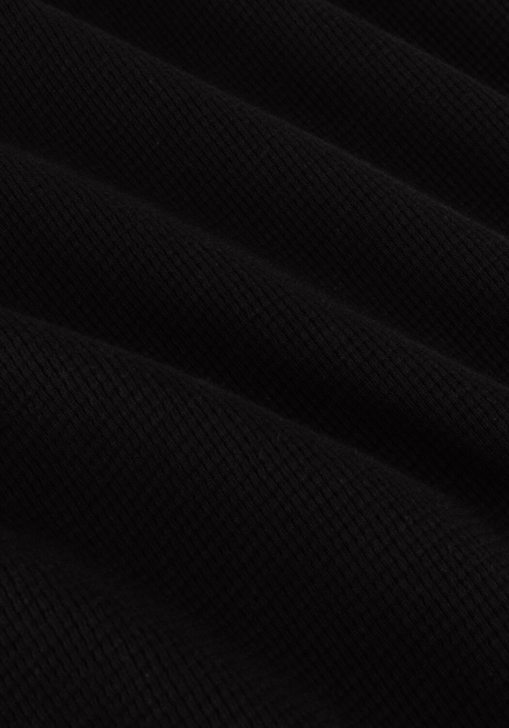 Zwarte CALVIN KLEIN Trui WAFFLE LS BADGE POLO - large