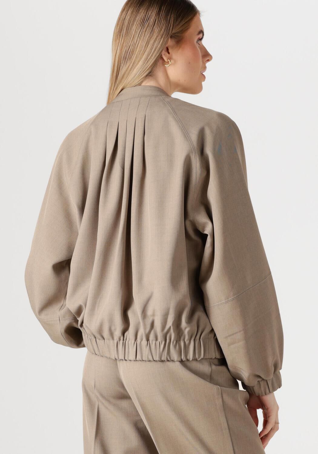 WITHBLACK Dames Jassen Wblvanilla Bomber Jacket Zand