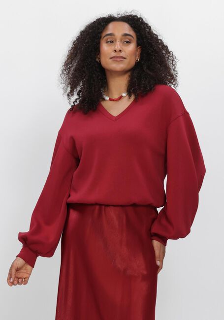 Rode MSCH COPENHAGEN Trui MSCHBRIONNA IMA Q V SWEATSHIRT - large