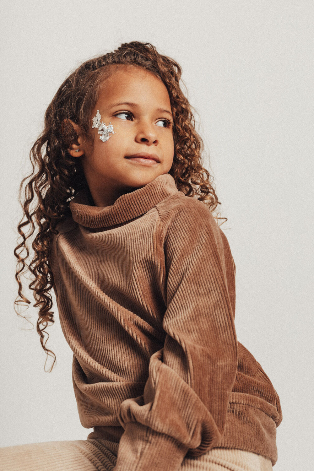 Bruine BAJE STUDIO Trui WITNEY - large