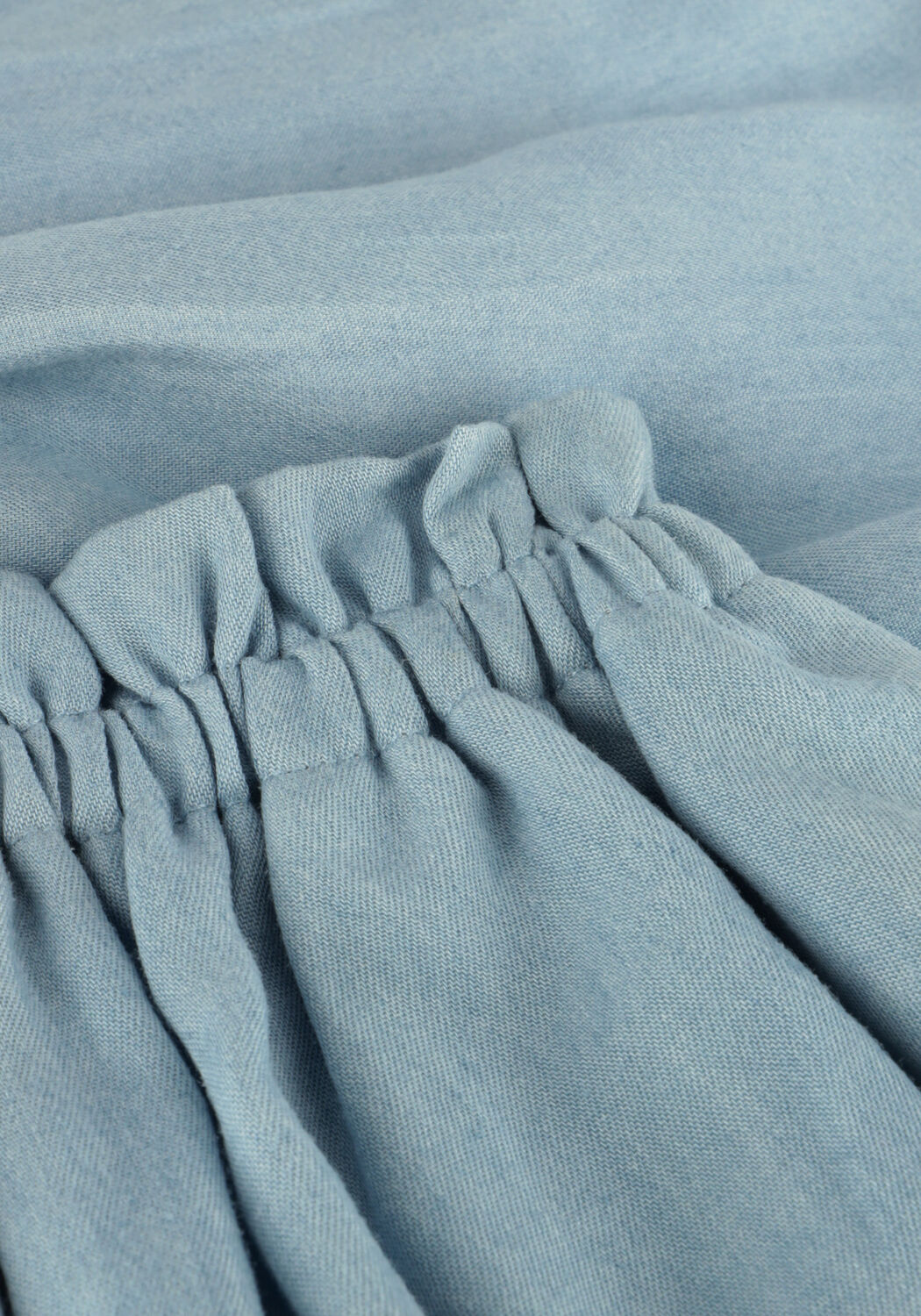 Lichtblauwe PETIT BLUSH Korte broek RUFFLE SHORT - large