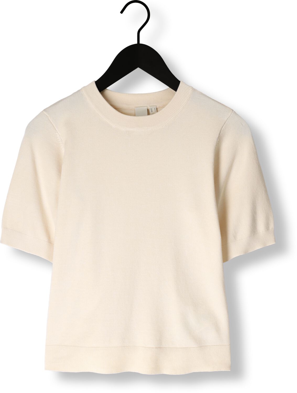 Y.A.S. Dames Truien & Vesten Yaslena Ss Knit Pullover S. Noos Gebroken Wit