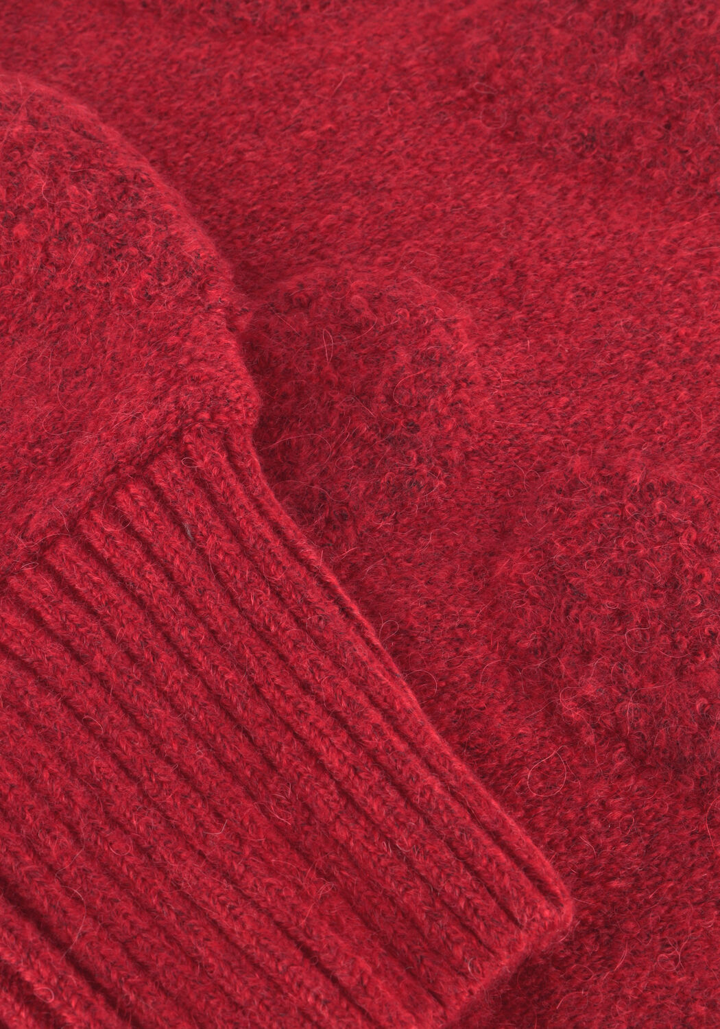 Rode FABIENNE CHAPOT Trui BIBIAN HEART PULLOVER - large