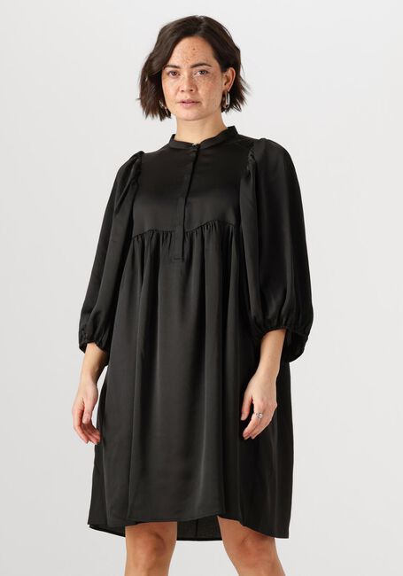 Zwarte BRUUNS BAZAAR Midi jurk SARINA DRESS - large