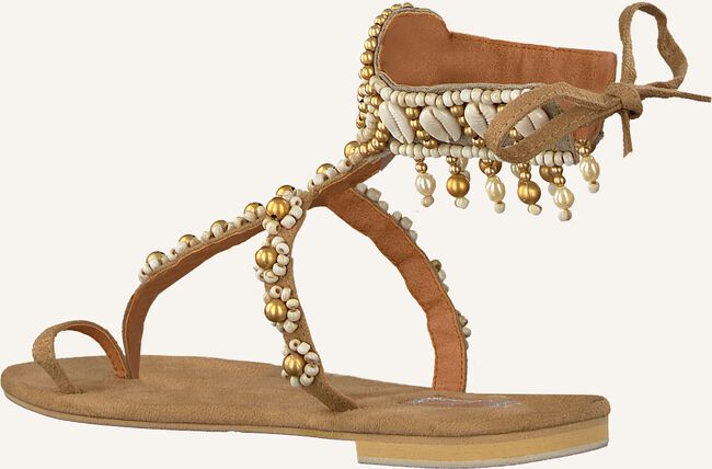 Beige HOT LAVA Platte sandalen SOL Beige HOT LAVA Platte sandalen SOL - large