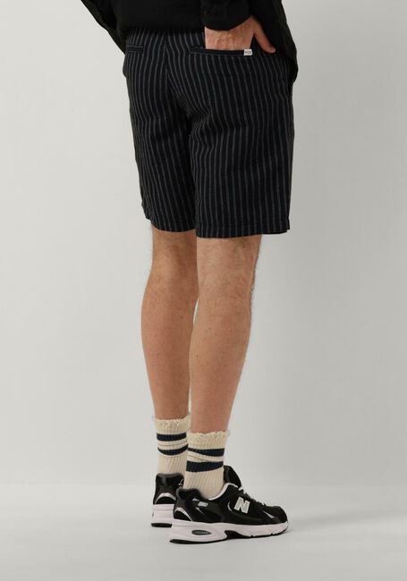 Zwarte SELECTED HOMME Korte broek SLHREGULAR OWEN LINEN SHORTS - large