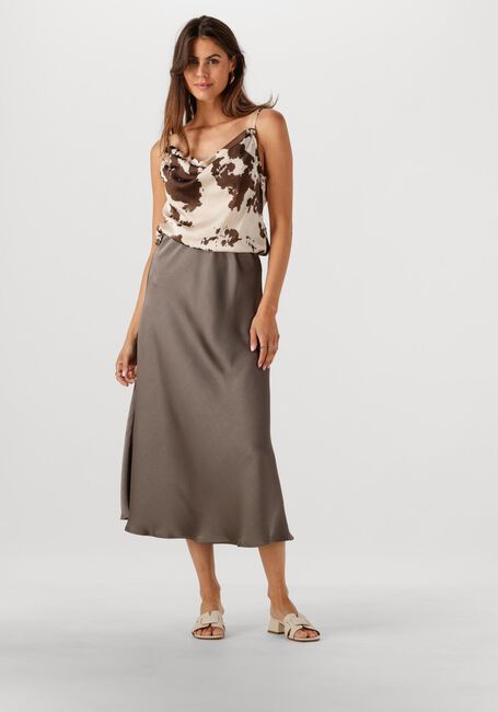 Bruine NEO NOIR Top LINDY COW PRINT TOP - large