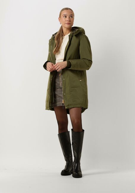 Olijf SCOTCH & SODA Parka's WATER REPELLENT PARKA WITH REPREVE FILLING - large