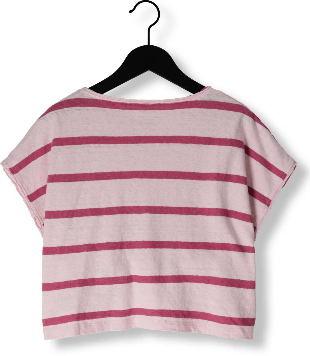 PLAY UP Meisjes Tops & T-shirts Striped Jersey T-shirt Roze