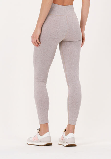 Beige LUNE ACTIVE Legging LUNA RIB LEGGING MELANGE - large