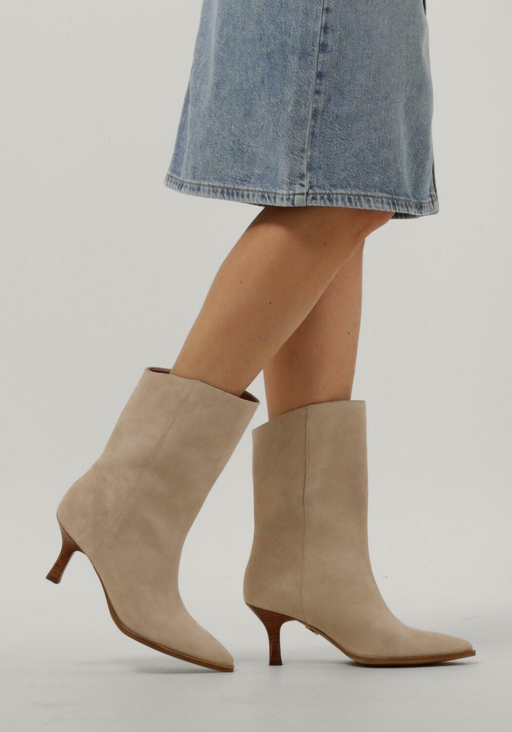 Beige BRONX Enkellaarsjes NEW-LARA 34268 - large