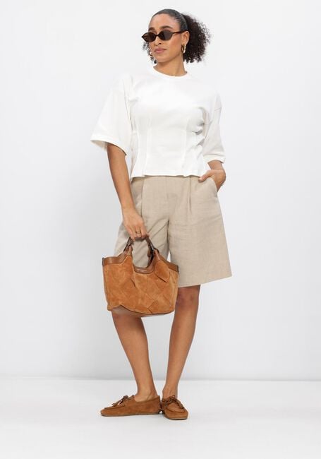 Gebroken wit MINUS Top MSJUNIANA GOTST-SHIRT - large