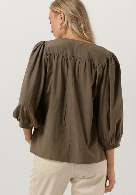 Groene SUMMUM Top TOP SHORT SLEEVES MODAL BLEND - large