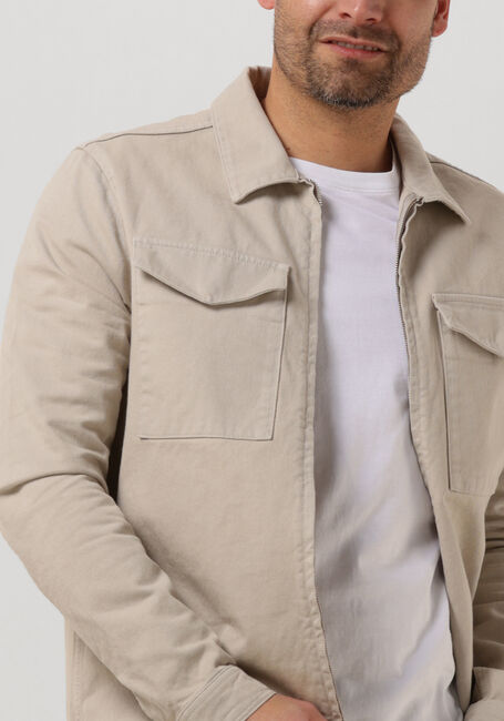 Zand PUREWHITE Overshirt TWILL OVERSHIRT WITH ZIPPER AND POCKETS ON CHEST - large