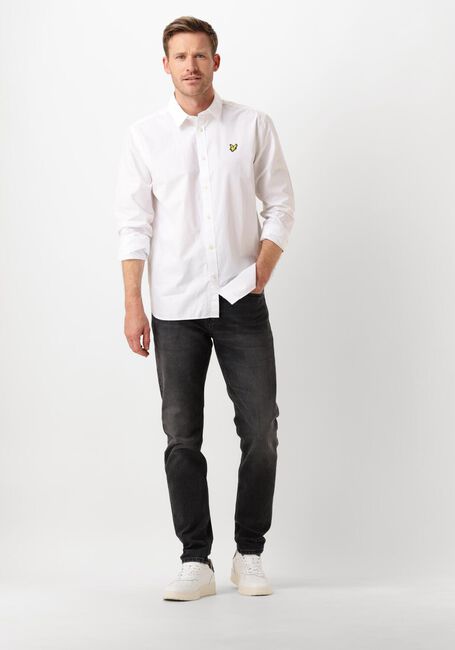 Witte LYLE & SCOTT Casual overhemd LONG SLEEVE POPLIN - large