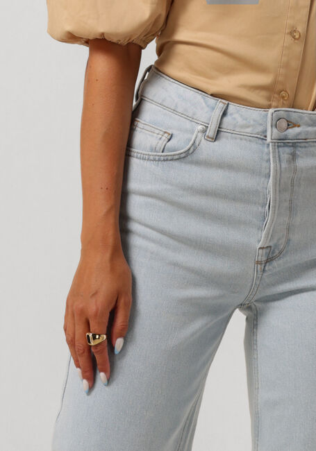 Lichtblauwe SELECTED FEMME Wide jeans SLFALICE HW WIDE LON - large