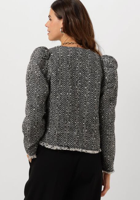 Zwarte CO'COUTURE Jack ALVIE BOUCLE JACKET - large
