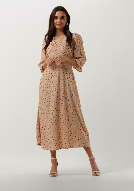 Beige SOFIE SCHNOOR Midi jurk S231323 - large