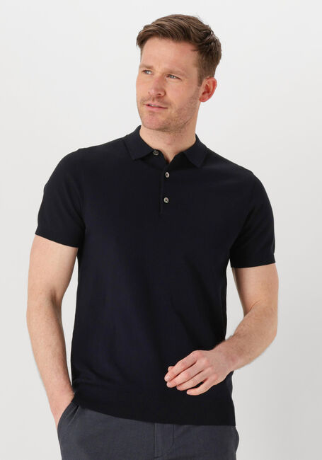 Donkerblauwe PROFUOMO Polo POLO SHORT SLEEVE - large