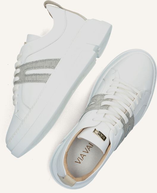 Witte VIA VAI Lage sneakers BLUE MAUVE Witte VIA VAI Lage sneakers BLUE MAUVE - large