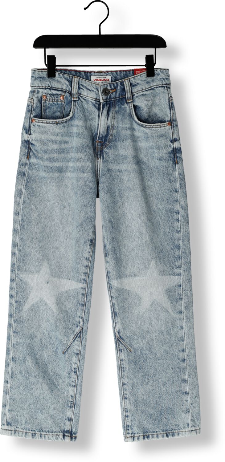 Vingino relaxed loose fit jeans light blue denim