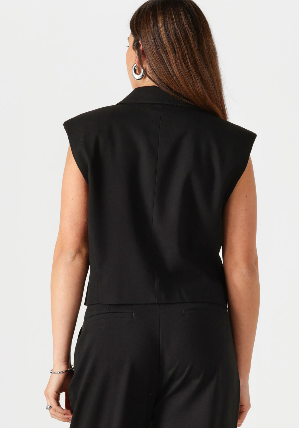 COPENHAGEN MUSE Dames Blazers Cmtailor-short Waiscoat Zwart