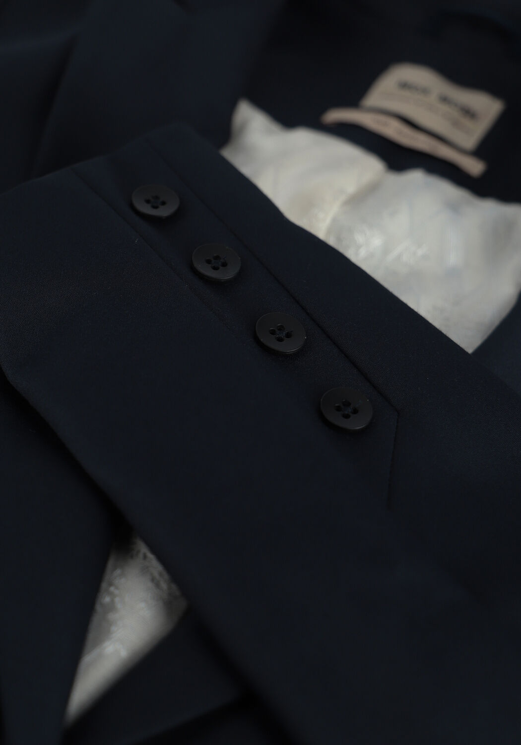 Donkerblauwe MOS MOSH Blazer BLAKE NIGHT BLAZER SUSTAINABLE - large