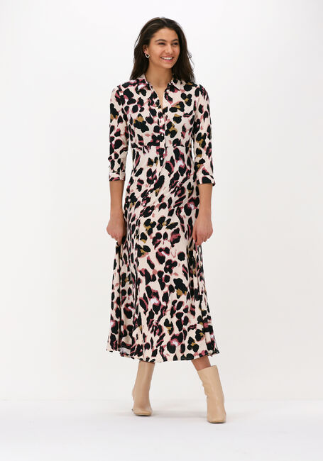 Roze Y.A.S. Maxi jurk YASSAVANNA LONG SHIRT DRESS - large