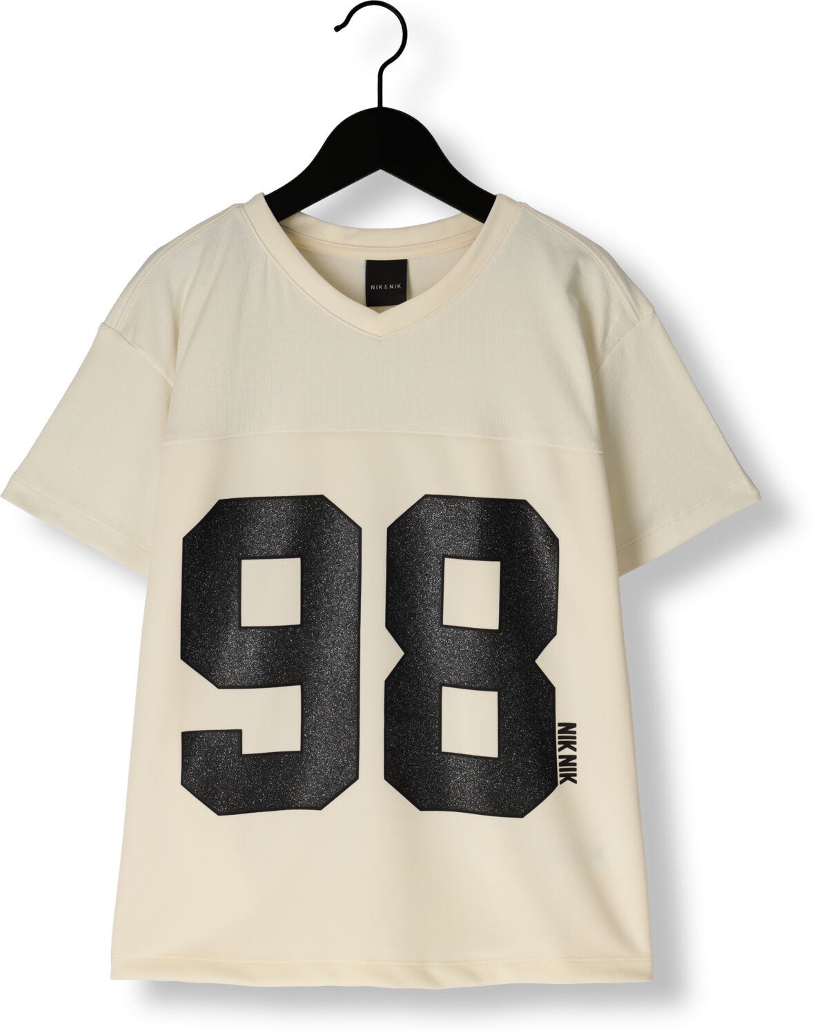NIK & NIK Meisjes Tops & T-shirts Sissy T-shirt Gebroken Wit