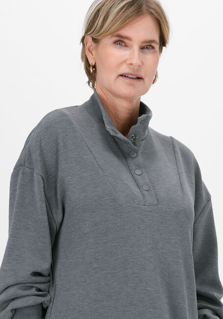 Grijze SIMPLE Midi jurk BLAIR - large