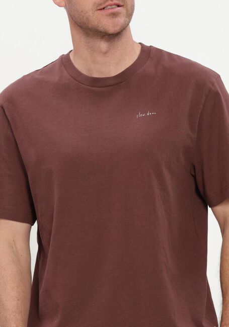 Bruine FOR&Eacute;T T-shirt HAZE T-SHIRT MOLE - large