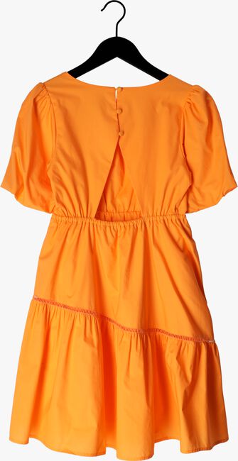 Oranje SCOTCH & SODA Mini jurk VOLUMINOUS TAPE DETAIL DRESS - large