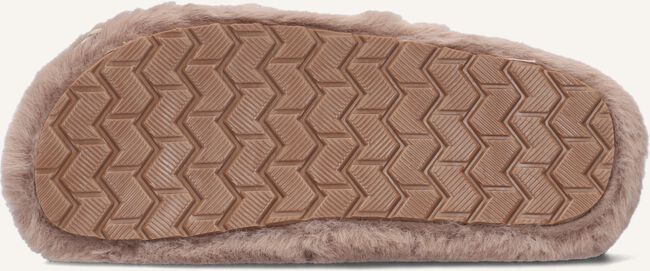 Bruine COLORS OF CALIFORNIA Pantoffels HEART Bruine COLORS OF CALIFORNIA Pantoffels HEART - large