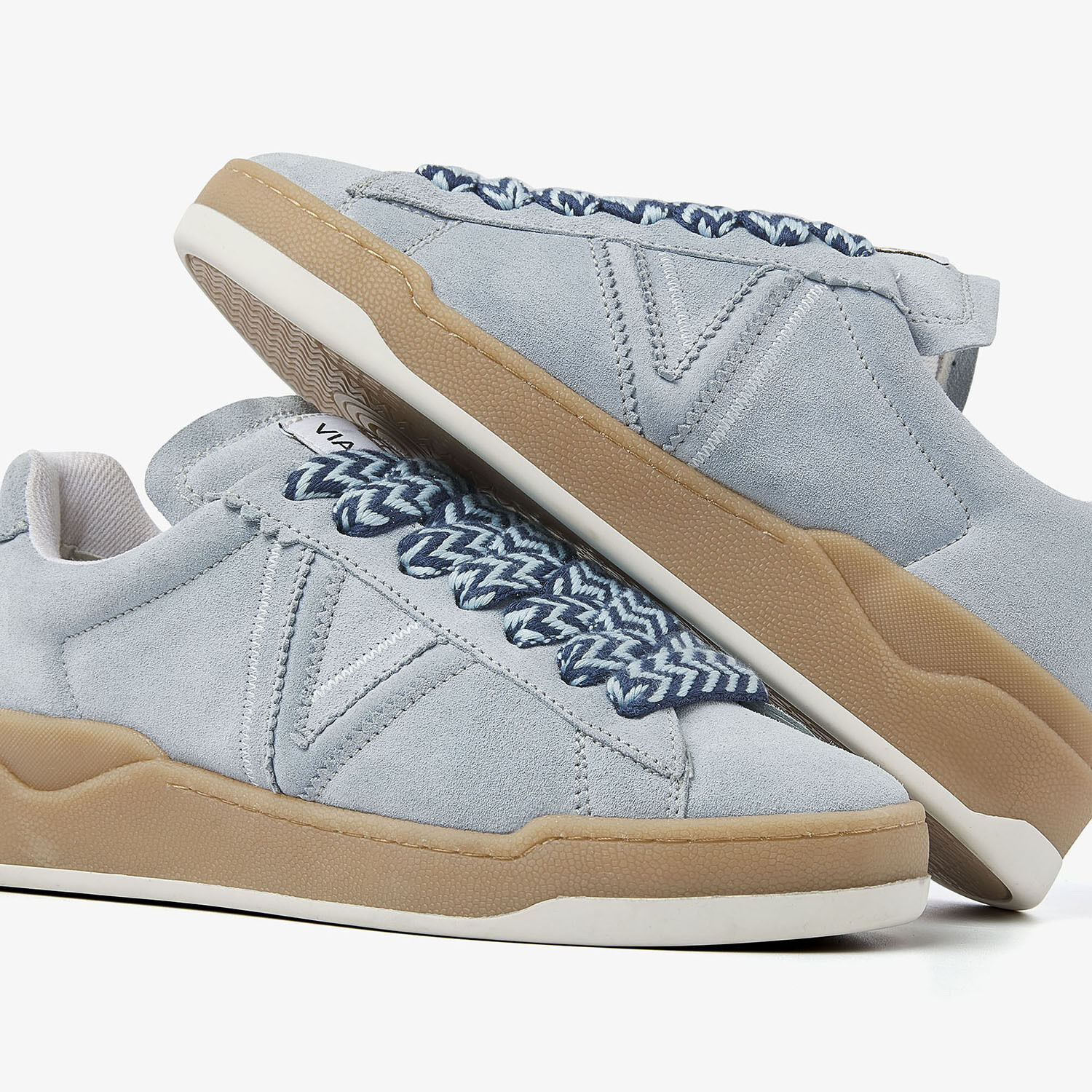 Lichtblauwe VIA VAI Lage sneakers SAM KYLI - large