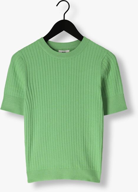 Groene OBJECT T-shirt OBJNOELLE S/S KNIT T-SHIRT - large