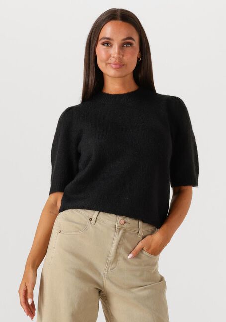 Zwarte Y.A.S. Trui YASANNE SS KNIT PULLOVER - large