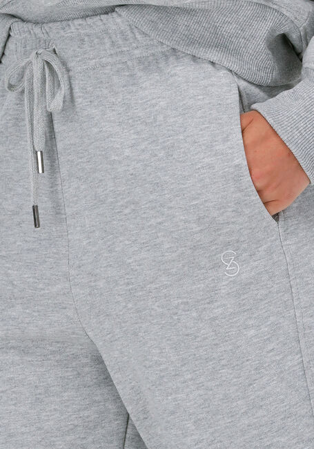Lichtgrijze GESTUZ Joggingbroek RUBIGZ HW PANTS - large