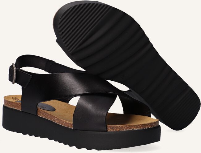Zwarte RED-RAG Platte sandalen 78068 Zwarte RED-RAG Platte sandalen 78068 - large