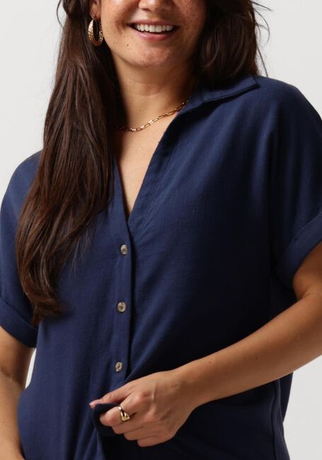 Donkerblauwe YDENCE Blouses BLOUSE CHARLEE - large