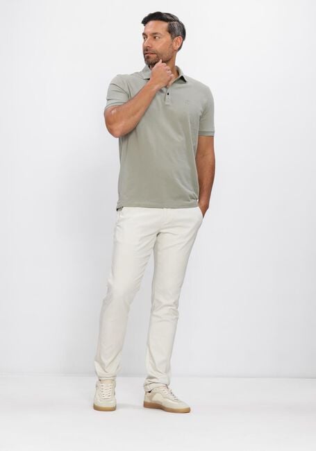 Khaki CAST IRON Polo SLIM FIT FINE PIQUE ESSENTIAL - large