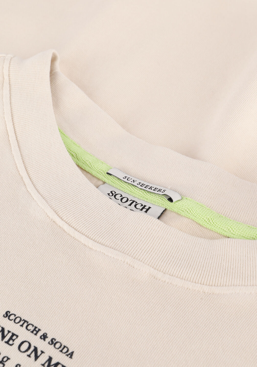 Zand SCOTCH & SODA T-shirt LOOSE-FIT ORGANIC COTTON T-SHIRT - large