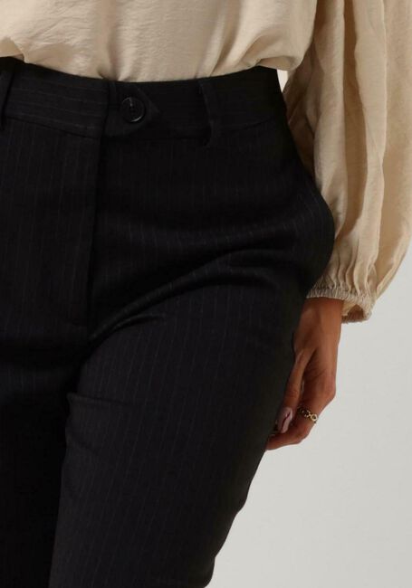 Donkergrijze CO'COUTURE Pantalon IDA PIN WIDE PANT - large