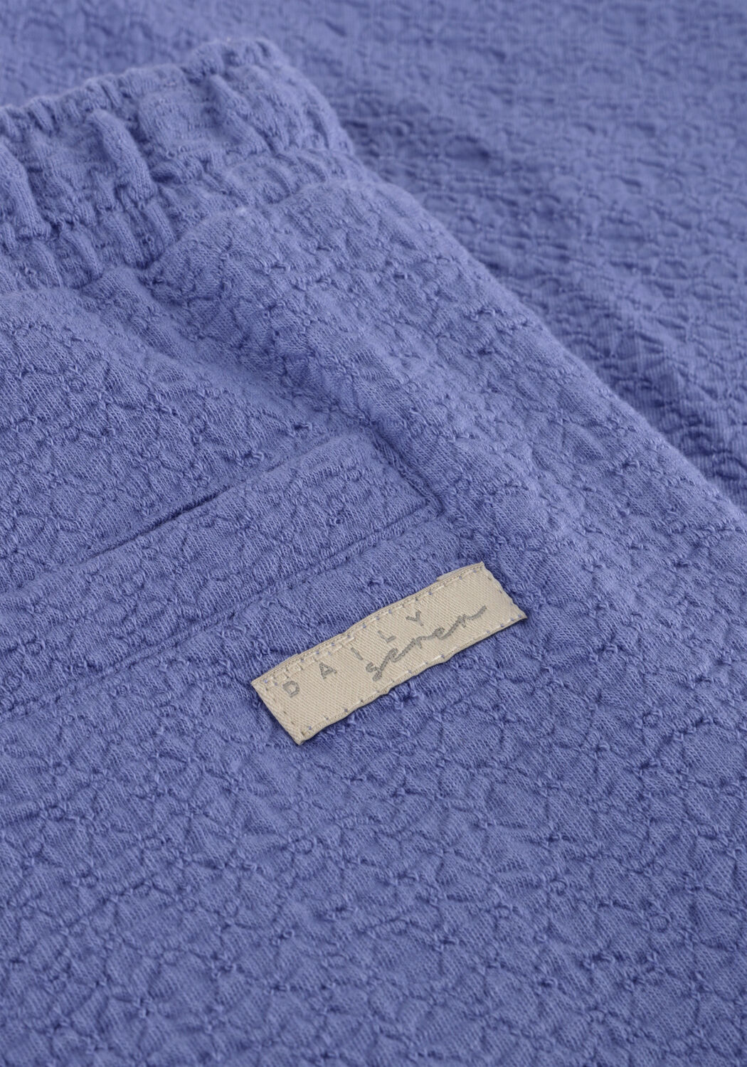 Paarse DAILY7 Lange broeken WIDE STRUCTURE PANTS - large