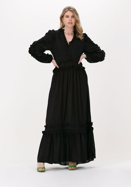 Willen Gloed Makkelijk in de omgang Zwarte EST'SEVEN Maxi jurk EST'VOLT DRESS LONG | Omoda