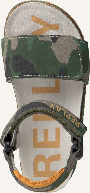 Groene REPLAY Platte sandalen HARRICANE CAMO Groene REPLAY Platte sandalen HARRICANE CAMO - large