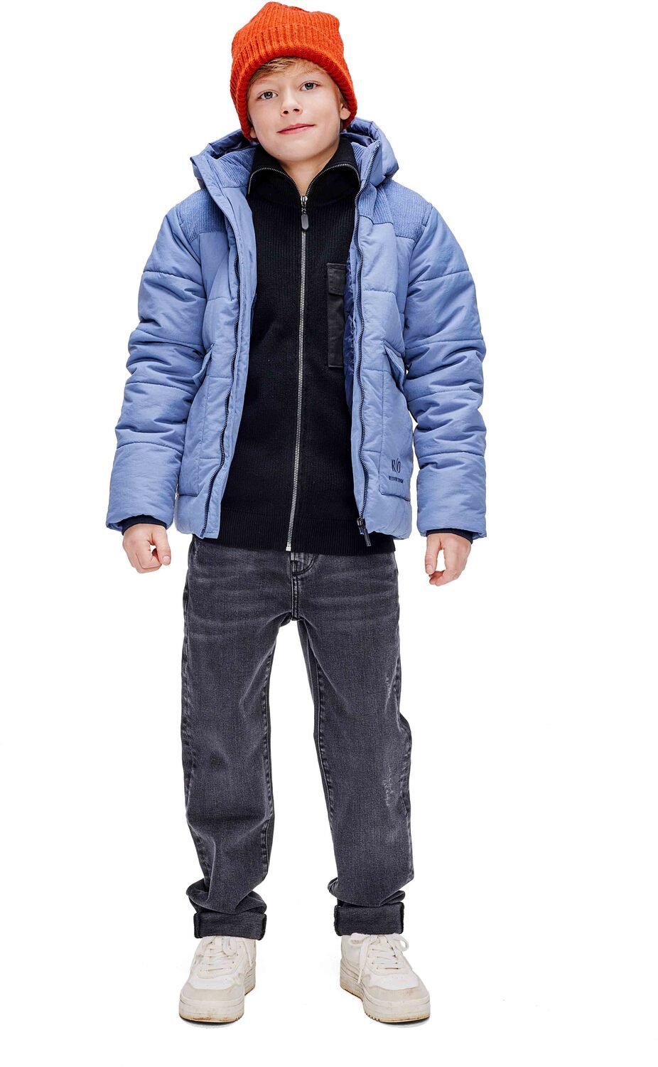 RETOUR Jongens Jassen Roman Donkerblauw