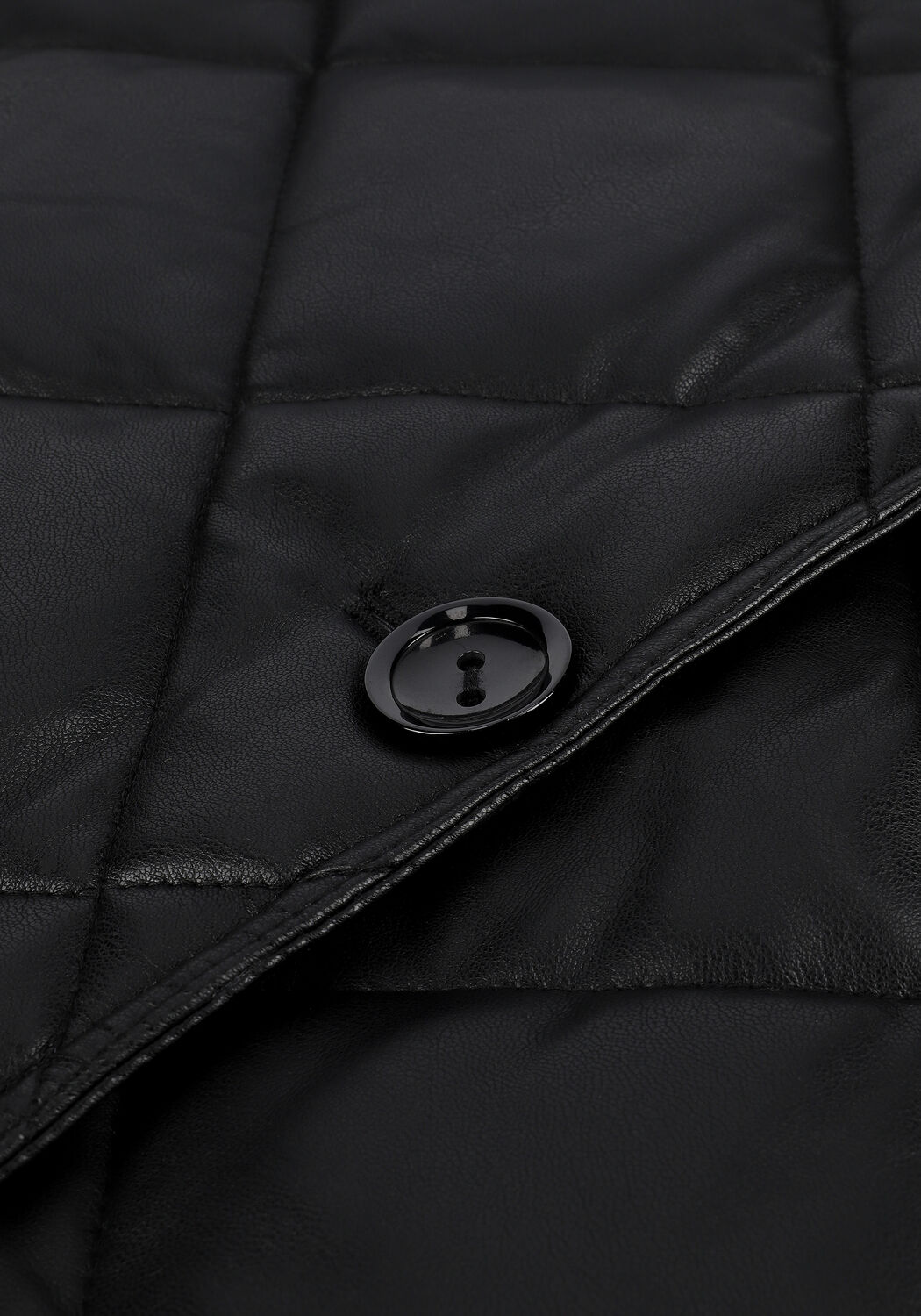 Zwarte STAND STUDIO Leren jas NANNA JACKET - large