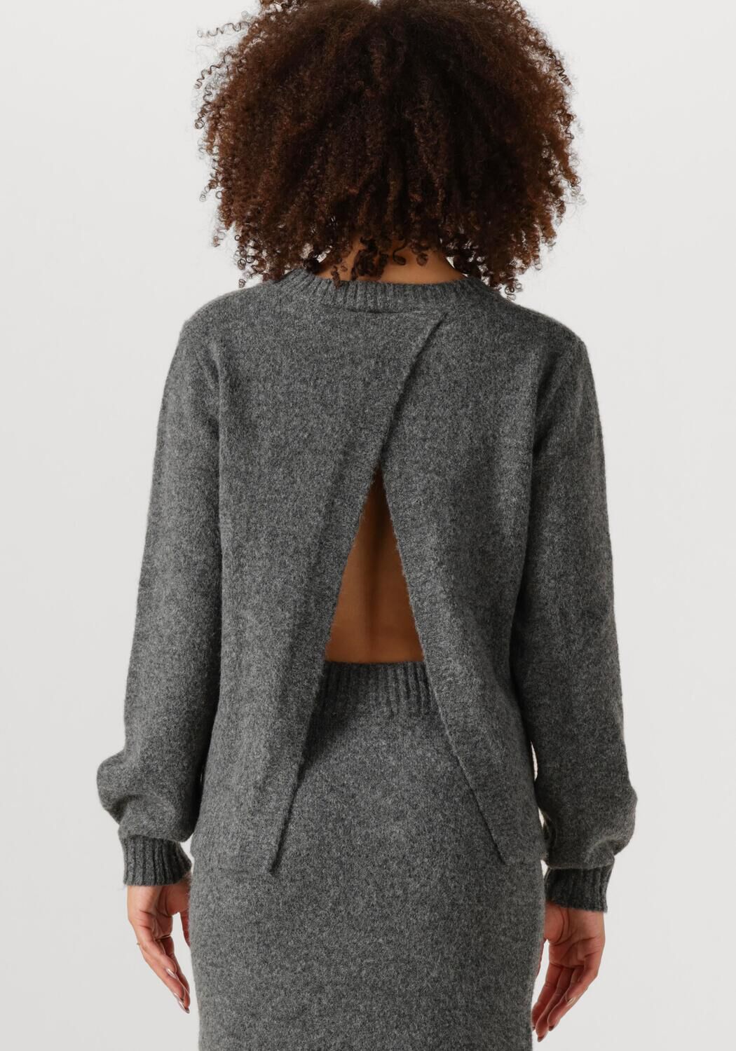 MOVES Dames Truien & Vesten Asla Knit 2579 Grijs