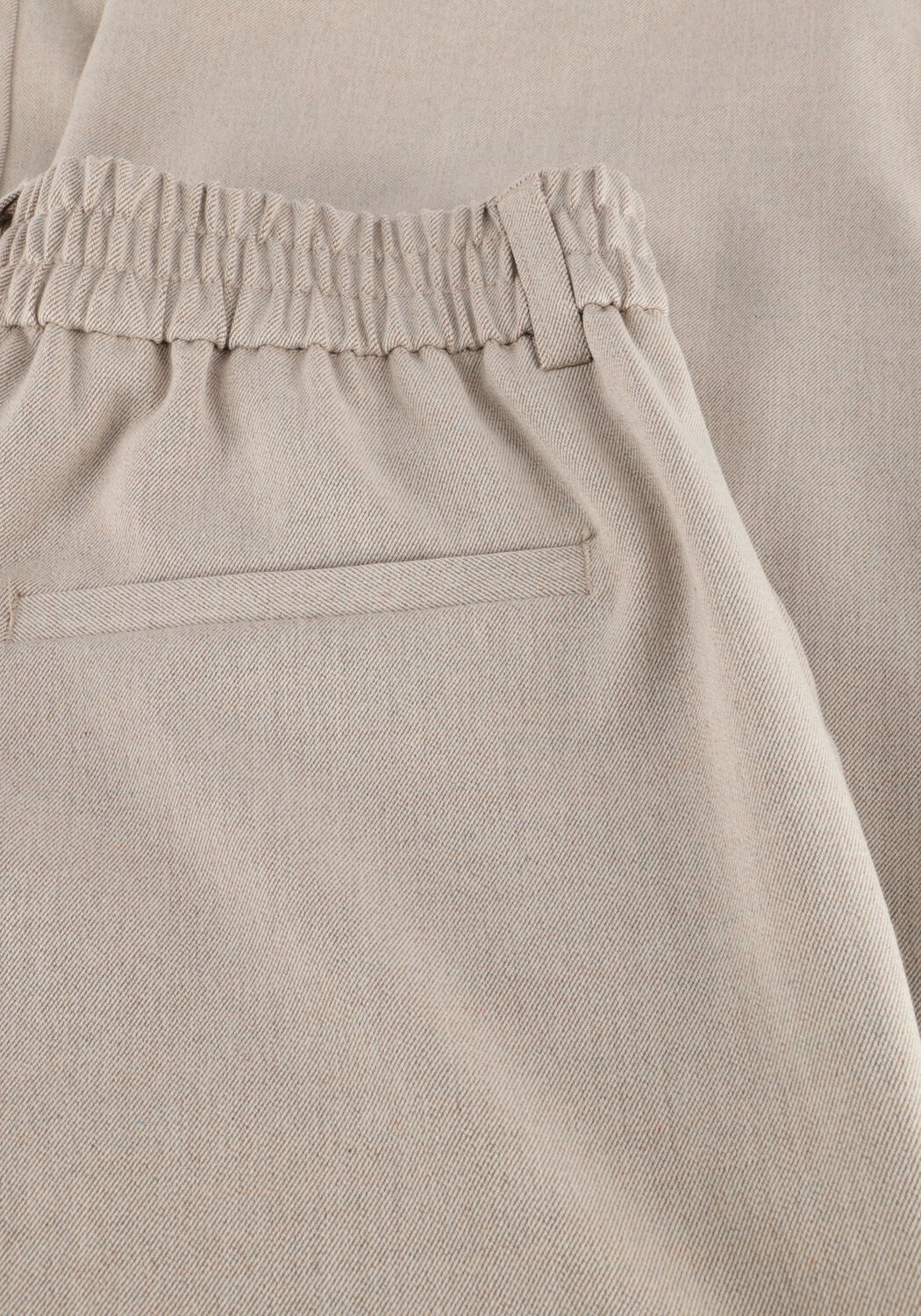 Beige OBJECT Wijde broek OBJLISA WIDE PANT - large