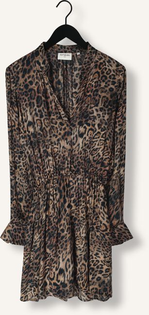 Bruine EST'SEVEN Mini jurk EST’JOURNEE DRESS BAMBU Bruine EST'SEVEN Mini jurk EST’JOURNEE DRESS BAMBU - large